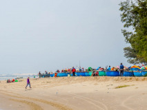 Plaża przy Coco Beach Camp