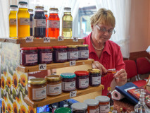 Targi Żywności Tradycyjnej "Festiwal Podkarpackich Smaków" w Górnie. Czerwiec 2019