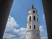 Dzwonnica Katedry w dawnej baszcie obronnej Dolnego Zamku